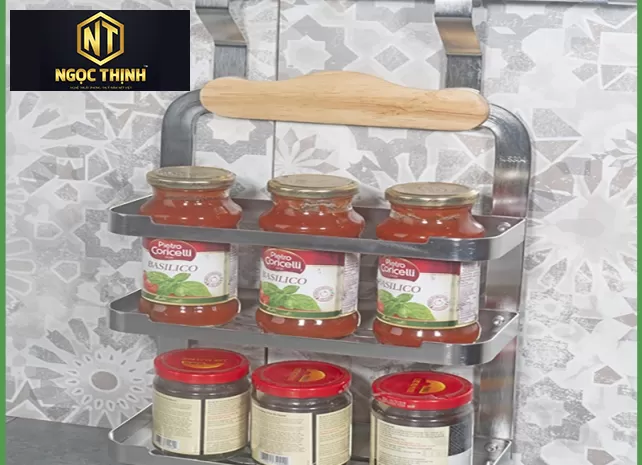 GIÁ ĐỂ GIA VỊ TREO NGOÀI GU304-1 TẠI Vĩnh Cửu